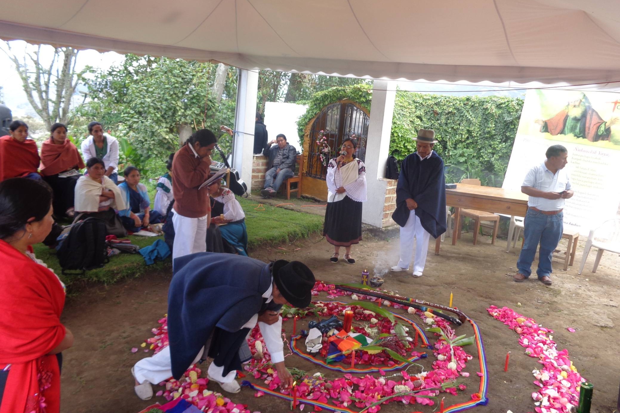 Sr. Maria Isabel Andrango Cepeda at Mass