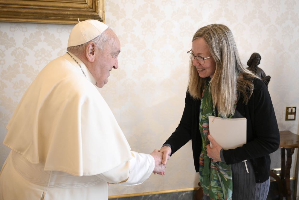 Francis with Lorna Gold