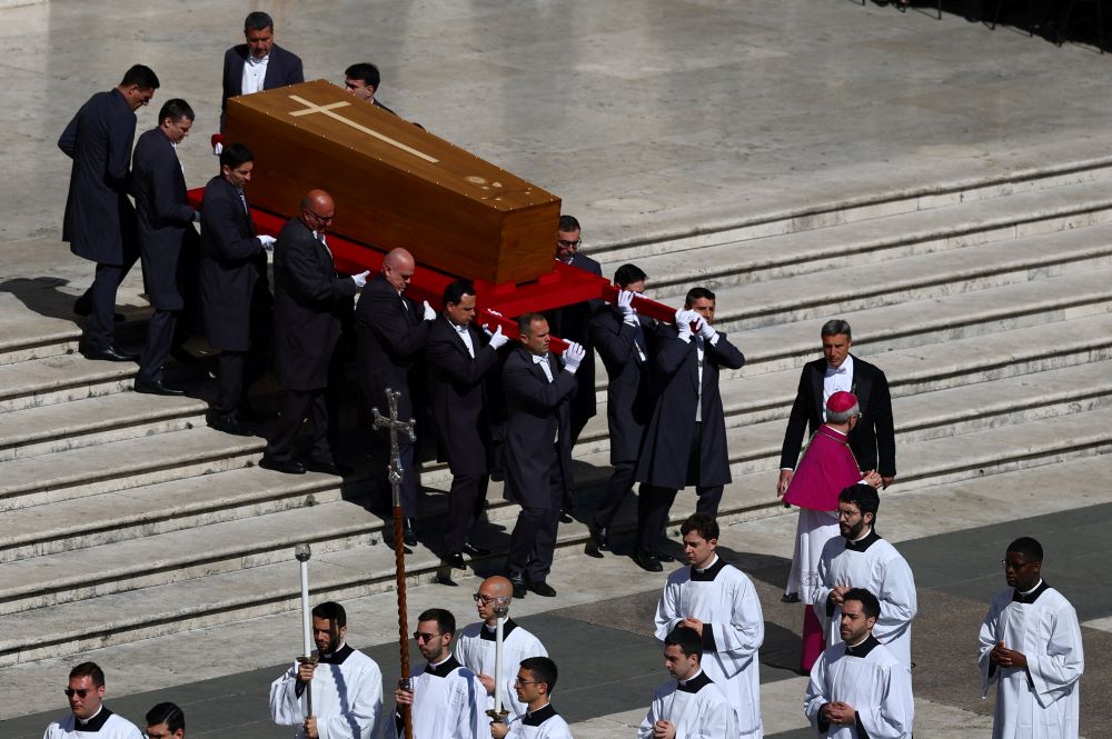 funeral coffin