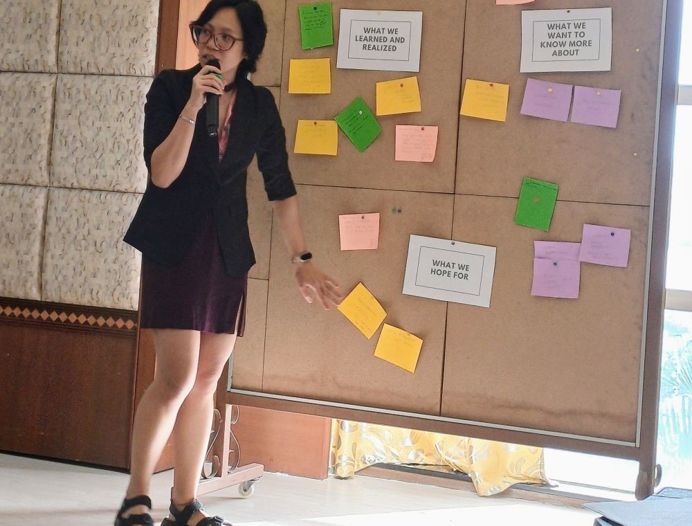 Stephanie Ann Puen speaks at the Ecclesia of Women in Asia XI conference, held in Macau, China, in 2024. Stephanie Ann Puen speaks at the Ecclesia of Women in Asia XI conference, held in Macau, China, in 2024.