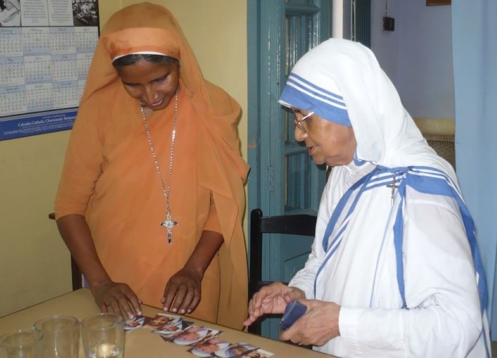 Sr. Alphie Kidangen and Sr. Nirmala Joshi 