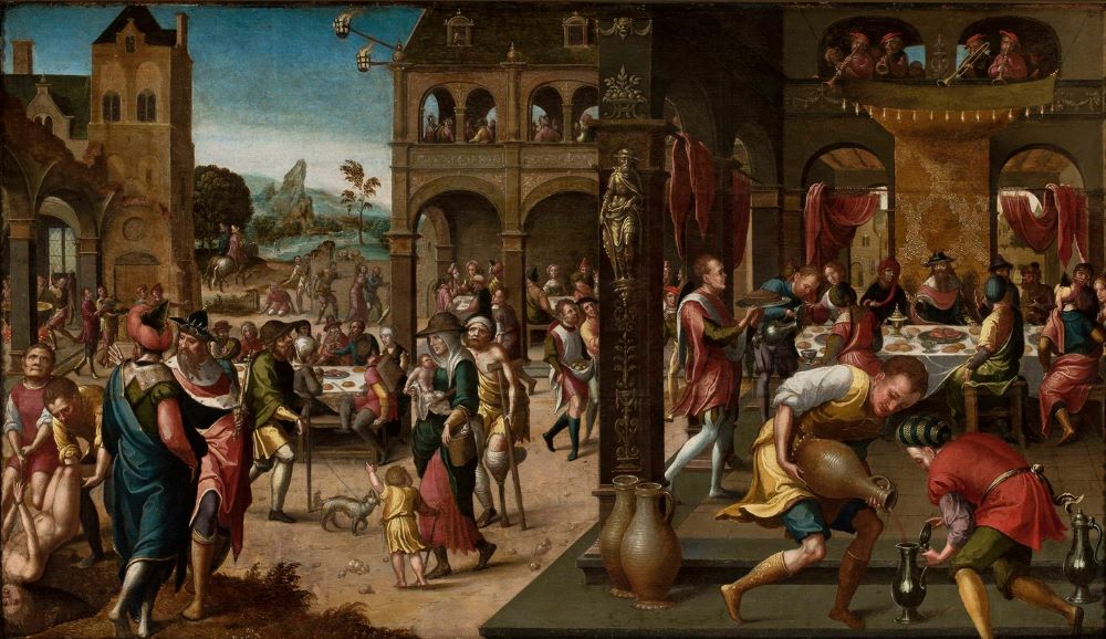 Painting, "Great Banquet" Painting, "Great Banquet"
