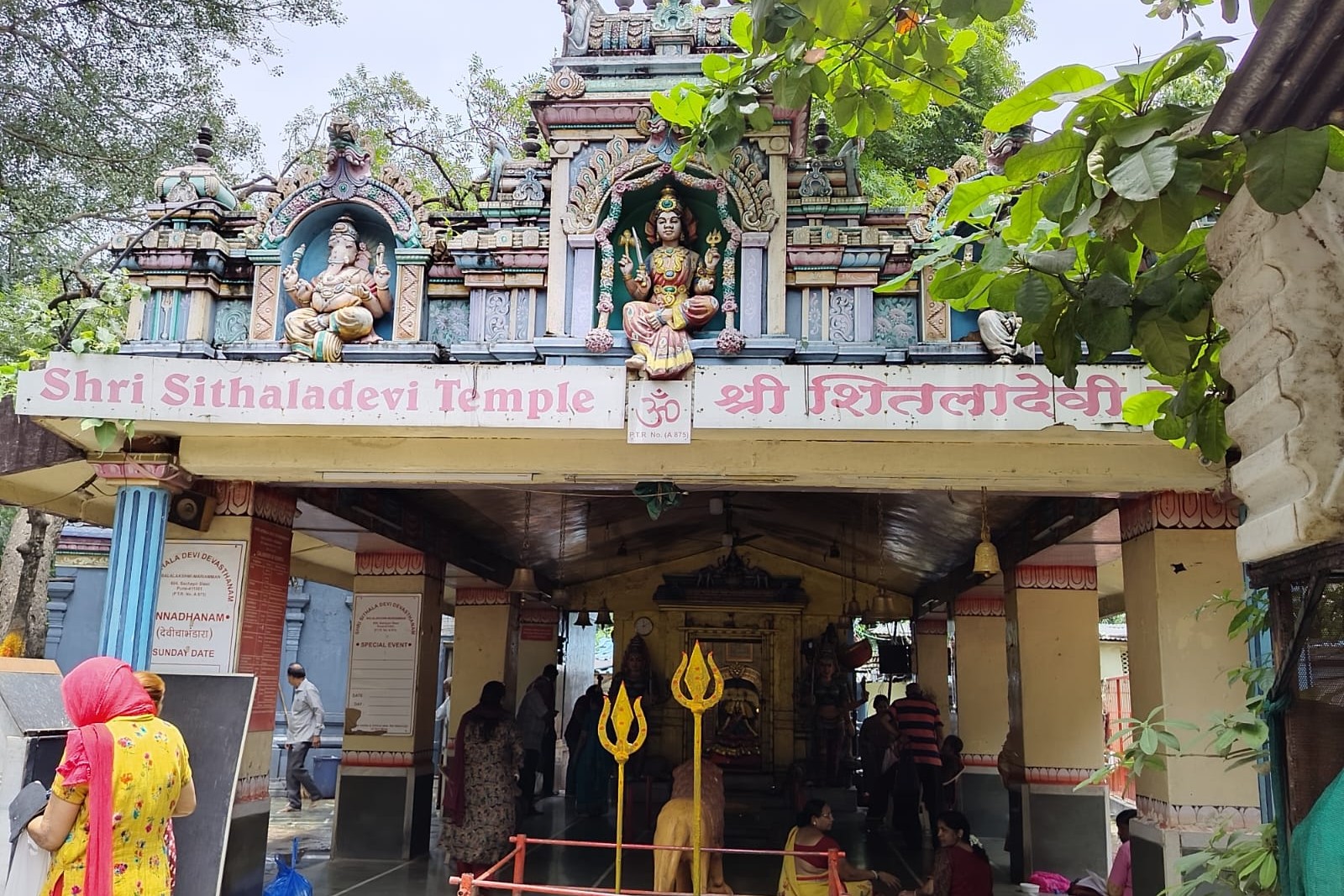 India, un país de profunda fe multirreligiosa y convivencia diaria en espacios como en el templo Shri Sithaladevi en Pune. (Foto: Consuelo Vélez)