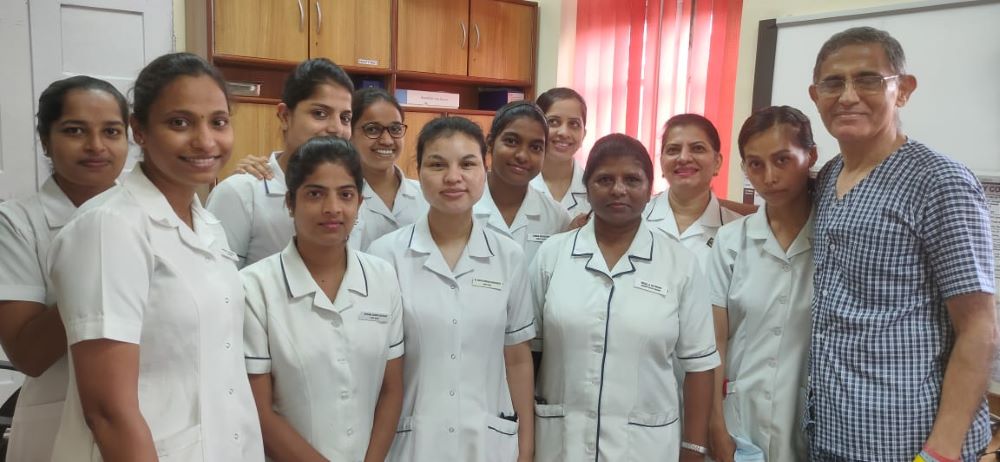 A group of nurses A group of nurses