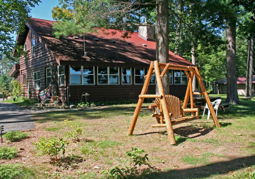 The main lodge at the Marywood Franciscan Spirituality Center in Arbor Vitae, Wisconsin. 