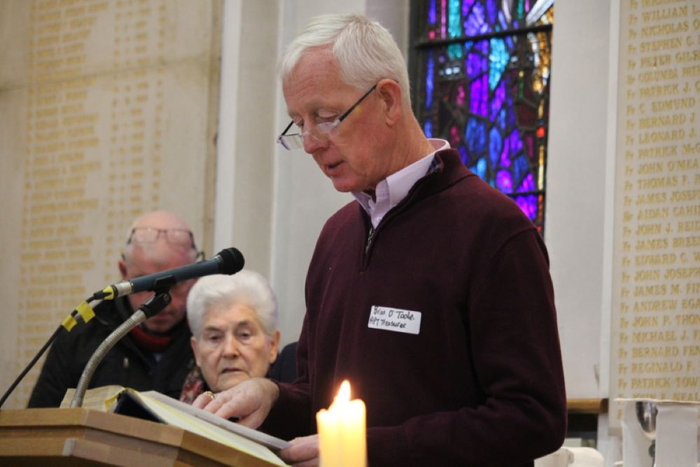 Brian O'Toole speaks.