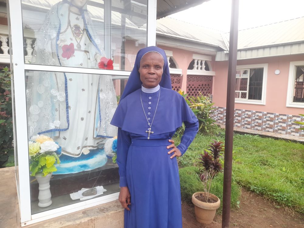Sr. Agnes Nwoye of the Daughters of Mary Mother of Mercy leads the Motherless Babies Home in Okwelle, Imo State, eastern Nigeria, one of Nigeria's oldest orphanages. (John Chukwu)