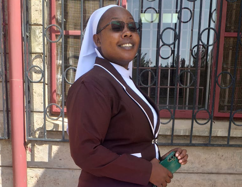 Sr. Immaculate Muthoni is a Kenyan sister of the Little Sisters of Saint Francis and a practicing lawyer who weaves her vowed life with legal advocacy for human rights, governance, institutional accountability and compliance. (Courtesy of Immaculate Muthoni)