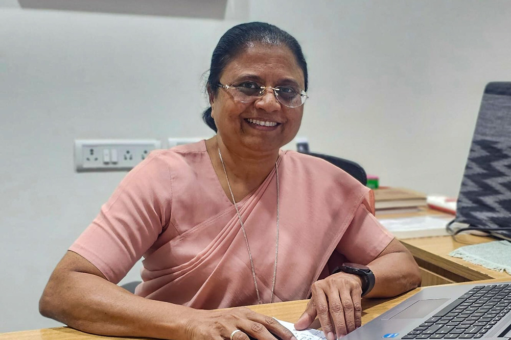 Sr. Helen Mary Anthony, of the Sisters of St. Anne Bangalore, will take charge as the director of the Catholic Health Association of India in May. (Courtesy of Helen Mary Anthony)