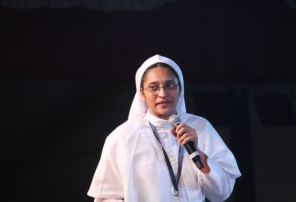 Sr. Paulina Melite of the Missionary Sisters of Mary Immaculate, who heads the Indian Catholics United for Life, a national network of pro-life organizations. (Courtesy of Paulina Melite)
