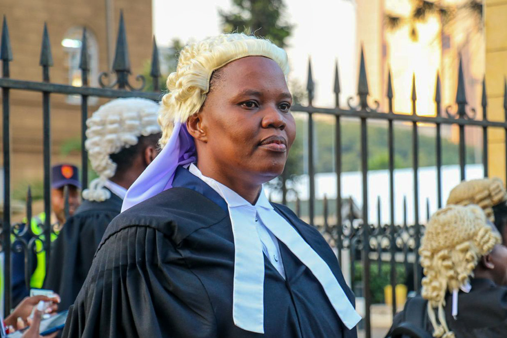 Sr. Hedwig Muse belongs to the Congregation of the Little Sisters of Mary Immaculate of Gulu. She is a lawyer who works with the Association of Sisterhoods of Kenya as its legal officer with a focus on children's rights. (Courtesy of Hedwig Muse)