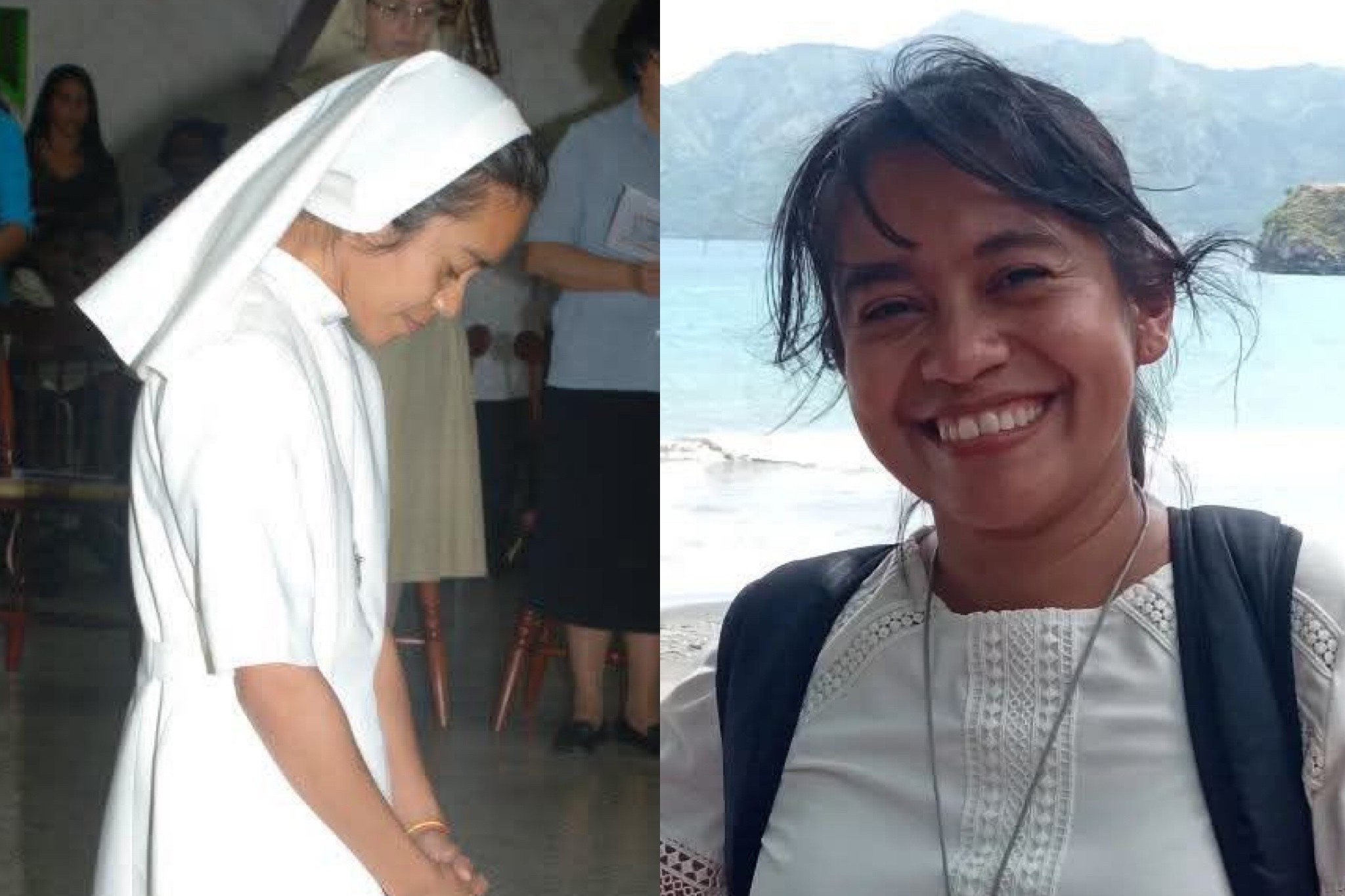 La Hna. María Maura Aranguren, antes y después de dejar el hábito: una decisión nacida en los ejercicios espirituales que marcó un antes y un después en su vida consagrada. (Foto: cortesía María Aranguren)