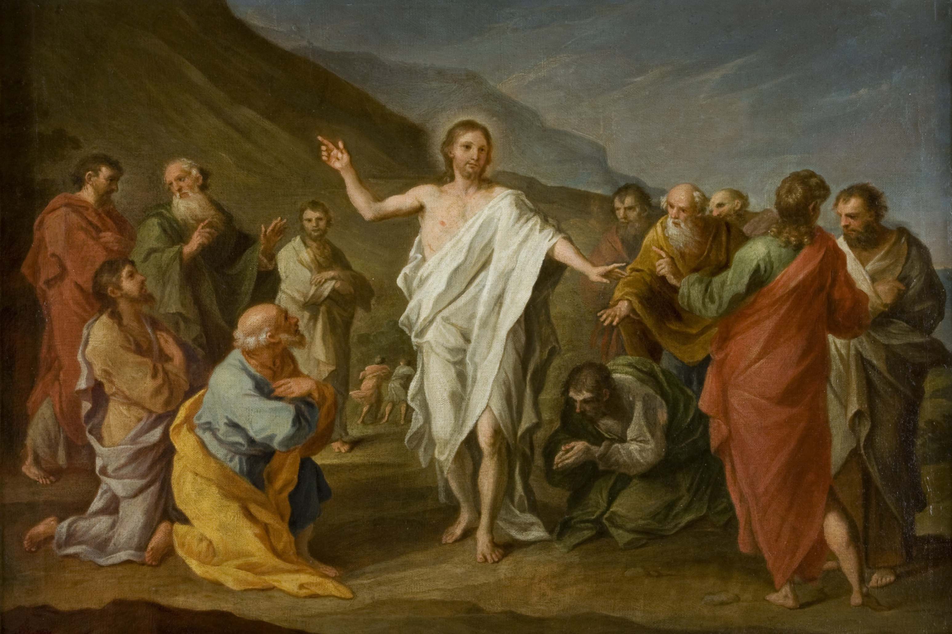 La resurrección de Cristo, óleo de Szymon Czechowicz, 1758. (Foto: Wikimedia Commons/obra de dominio público)