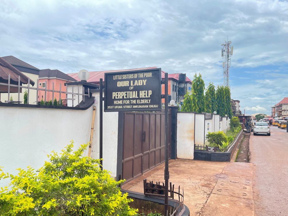 Our Lady of Perpetual Help's Home for the Elderly in the Awkunanaw area of Enugu, southeastern Nigeria, has operated since 1975. (John Chukwu)