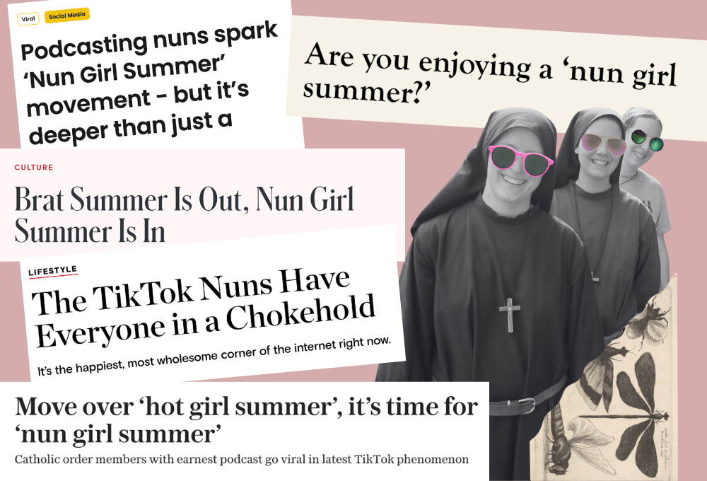 (GSR graphic/Olivia Bardo; photo: OSV News) 