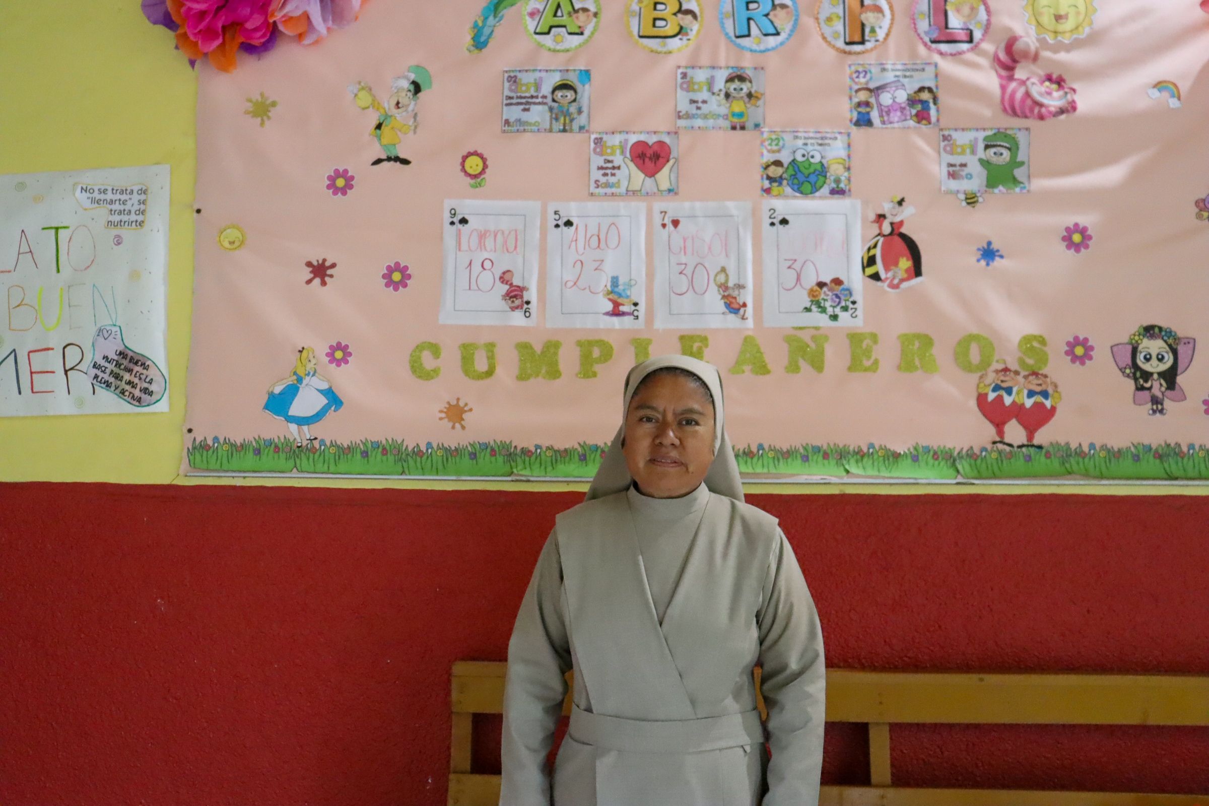 "No hay que perder la fe”, dice la Hna. Benita Alonso, directora de la Escuela Primaria Sor Juana Inés de la Cruz, al hablar de las dificultades que enfrentan los niños y niñas en Batopilas, Chihuahua, México. (Foto: Eduardo Cordero)