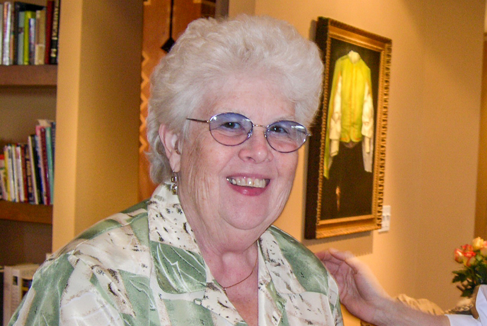 Sr. Monica Gail Grimes of the Sisters of Notre Dame de Namur died July 5 at age 88, after "a life of goodness, kindness and community, always ready to be part of every effort to work for justice, peace and equity," in the words of Sr. Ann Kendrick. (Courtesy of Hope CommUnity Center)