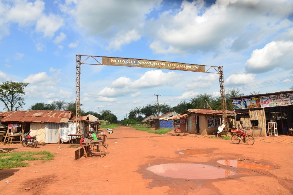 Ezza-Nkwubor Nike, Nigeria, where four Daughters of Divine Love sisters live and minister, has a population of about 3,500 people. (Patrick Egwu)