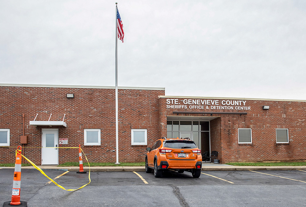 The Ste. Genevieve County Sheriff's Office and Detention Center March 7, 2026, in Ste. Genevieve, Mo. The facility also serves as an ICE detention center. (OSV News/St. Louis Review/Jacob Wiegand)