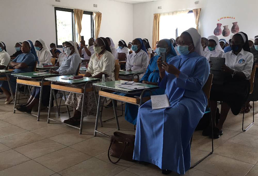 – Sisters at a workshop in November learned that Zambia is both a destination and a ‘sending’ country for victims of human trafficking. (Sr. Eucharia Madueke)