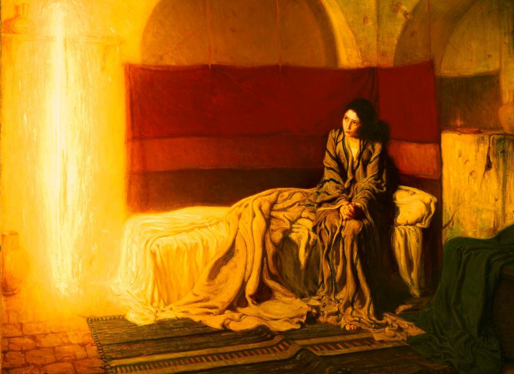 "The Annunciation" (1898) by Henry Ossawa Tanner (Philadelphia Museum of Art, www.philamuseum.org)