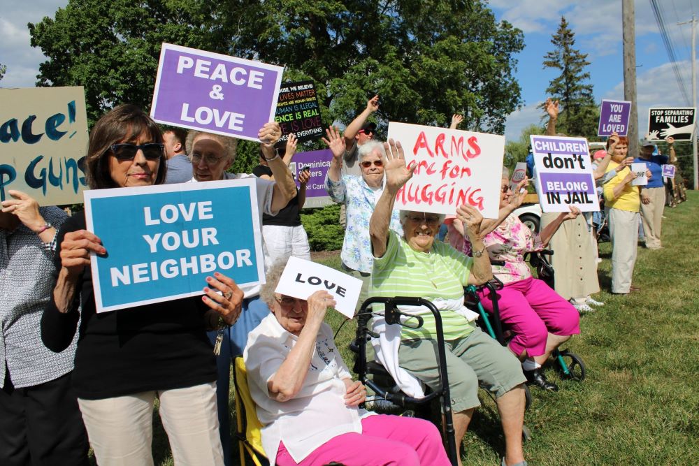 Grand Rapids Dominican Sisters preach love with their lives and presence in their motherhouse neighborhood. (Courtesy of the Dominican Sisters of Grand Rapids)