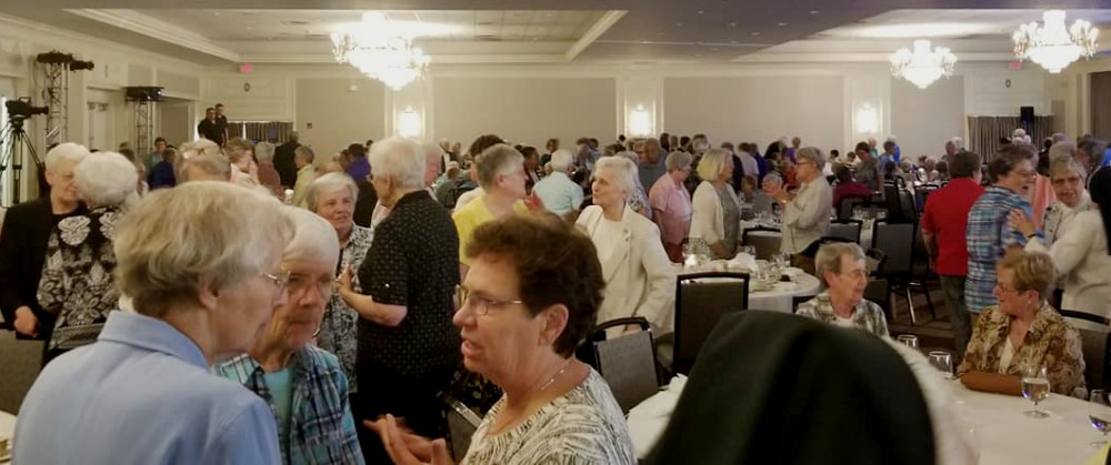 School Sisters of Notre Dame meet in St. Louis for a general chapter, "The Assembly of the Whole," to discuss future decisions in the Central Pacific Province. (Provided photo) School Sisters of Notre Dame meet in St. Louis for a general chapter, "The Assembly of the Whole," to discuss future decisions in the Central Pacific Province. (Provided photo)