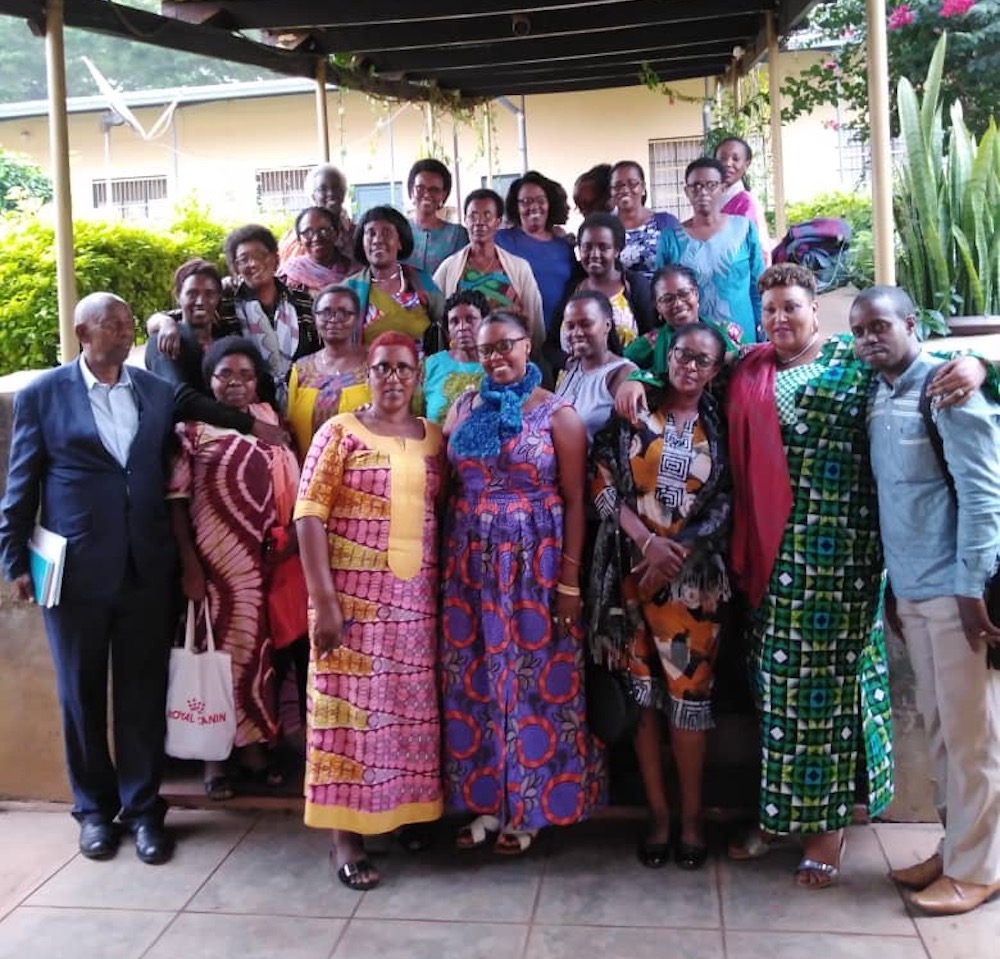 Members of Famille Espérance during a retreat in Mbare, a village in southern Rwanda. (Aimable Twahirwa)