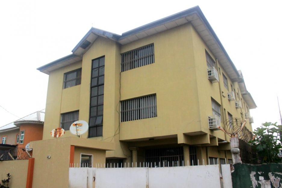 The building that serves as a temporary shelter for returnee migrants before they are reintegrated into society. The building that serves as a temporary shelter for returnee migrants before they are reintegrated into society.