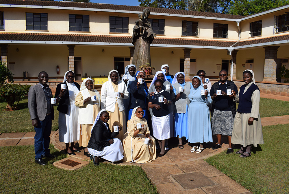 The planning committee for the Aug. 23-26 assembly for the Association of Consecrated Women of East and Central Africa, or ACWECA, pose for a photo ahead of the 2021 assembly. (Courtesy of ACWECA)