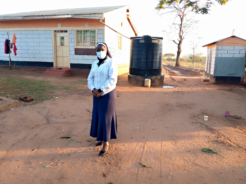 The pandemic has had negative effects that will be felt for a long time; despite these, it is important to move on. Sr. Agnes Musemba Mativo in Kenya, is used to wearing a mask. (Provided photo) The pandemic has had negative effects that will be felt for a long time; despite these, it is important to move on. Sr. Agnes Musemba Mativo in Kenya, is used to wearing a mask. (Provided photo)