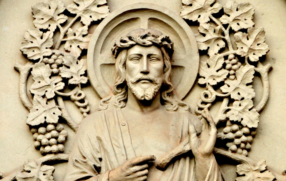 Christ the True Vine (Wikimedia Commons/Gerd Eichmann)