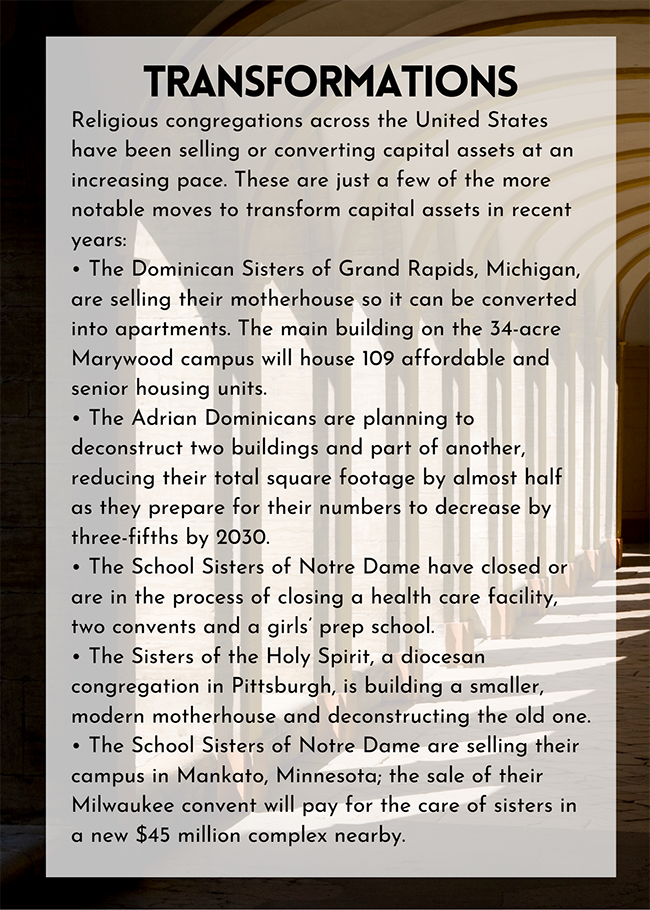 (GSR graphic/Dan Stockman; Information sourced via MiBiz.com; Adrian Dominicans; CatholicReview.org; PittsburghCatholic.org; MankatoFreePress.com; FT.com)