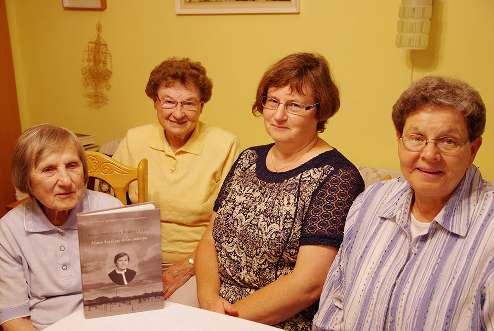 Sisters of St. Casimir of Chicago and Lithuania on a July 2016 visit (Courtesy of the Sisters of St. Casimir)