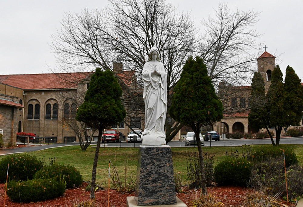 The Spanish Mission style buildings on the Victory Noll campus in Huntington, Indiana, have been sold to the county community corrections program for its drug court program aimed at getting drug addicts treatment instead of jail terms. (GSR/Dan Stockman)