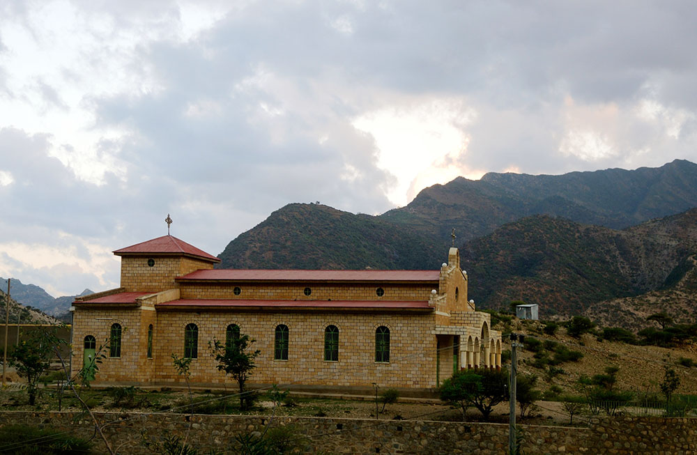 The Catholic church in Dawhan, Ethiopia (GSR photo/Melanie Lidman) The Catholic church in Dawhan, Ethiopia (GSR photo/Melanie Lidman)