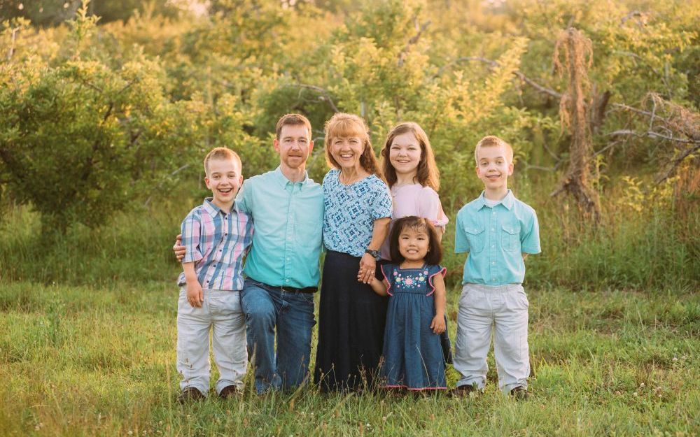 The Worleys, from left, Noah, Billy, Robin, Heidi, Teagan and Micah (Courtesy of the Worley family)
