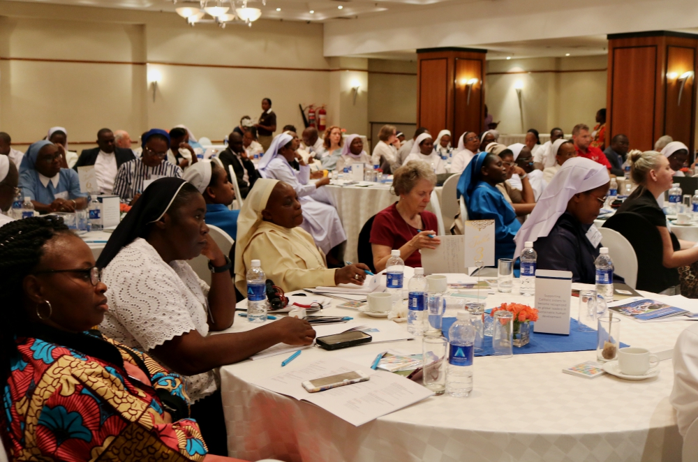 Catholic sisters, partners and grantees attend sessions during the Conrad N. Hilton Foundation's Oct. 23-25 convening in Lusaka, Zambia. (GSR photo / Doreen Ajiambo)