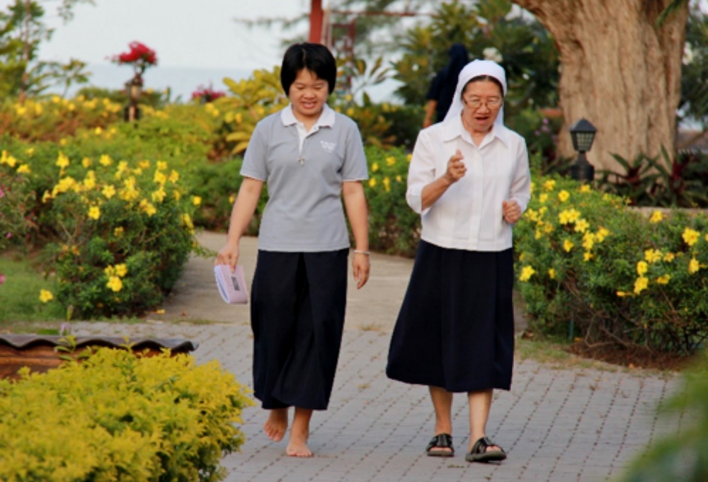 Ursuline Sisters in Thailand: Sr. Jantana Wongsankakorn* says that her experiences of living with elder sisters has created a feeling of being one family. (Provided photo) Ursuline Sisters in Thailand: Sr. Jantana Wongsankakorn* says that her experiences of living with elder sisters has created a feeling of being one family. (Provided photo)