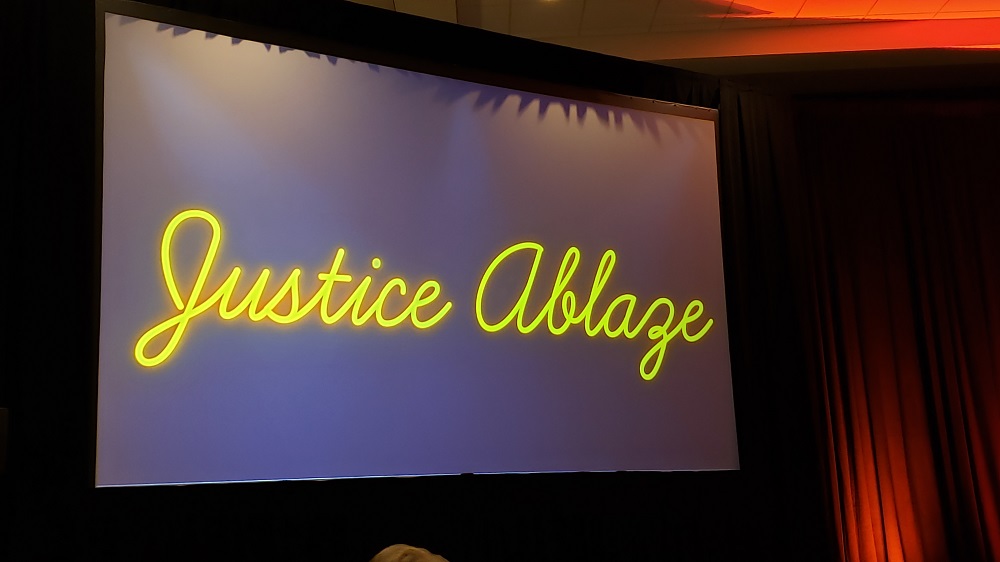 "Justice Ablaze," the theme of Network's 50th anniversary gala April 22 in Washington, D.C.