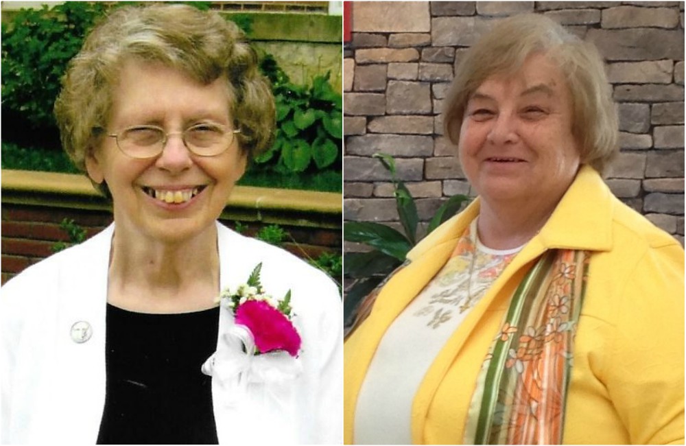 Franciscan Srs. Ellen Lamberjack, left, and Ann Lyons (Provided photos)