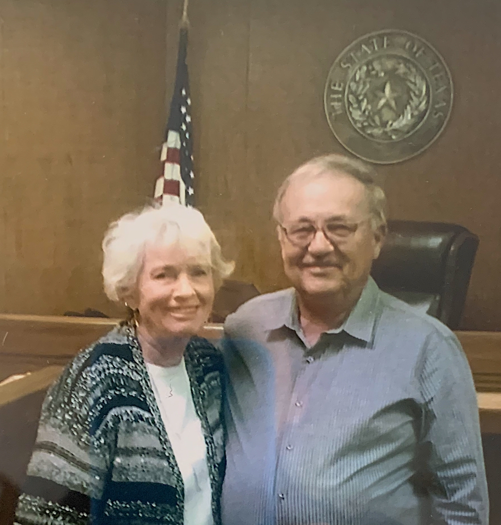 Madeline and Roger Meyer on their wedding day in 2018. Sr. Joyce Meyer's brother Roger died this year, on July 7, from COVID-19. (Provided photo)