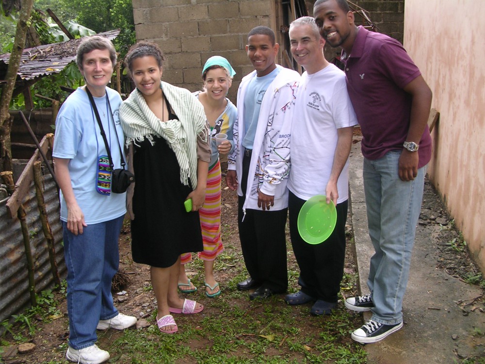 Sr. Mary Flood, left, and medical colleagues during a medical mission to the Dominican Republic in July 2009 (Courtesy of Sr. Mary Flood) Sr. Mary Flood, left, and medical colleagues during a medical mission to the Dominican Republic in July 2009 (Courtesy of Sr. Mary Flood)