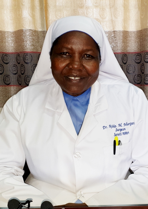 Sr. Mary Margaret Ajiko, surgeon and member of the Little Sisters of Mary Immaculate of Gulu in Uganda (Gerald Matembu)