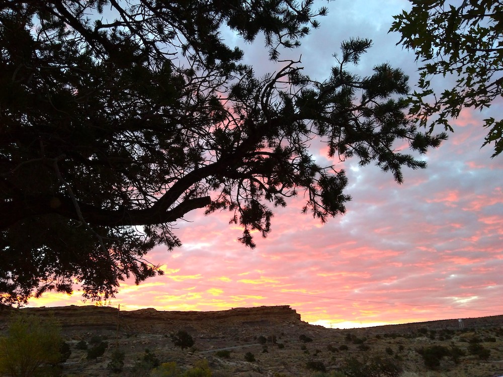 The high desert of Crownpoint, New Mexico (Michelle Woodruff)