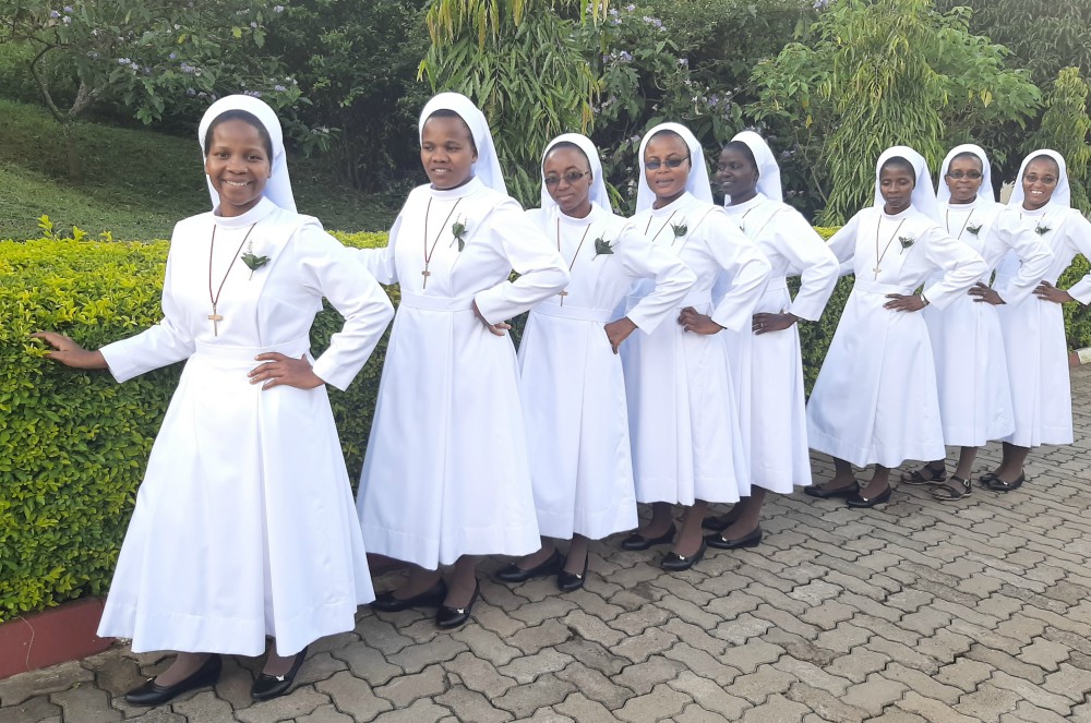 New Missionary Sisters of the Precious Blood made their first profession on Feb. 3 in South Africa, one of the congregation's three international novitiates. (Courtesy of the Missionary Sisters of the Precious Blood)