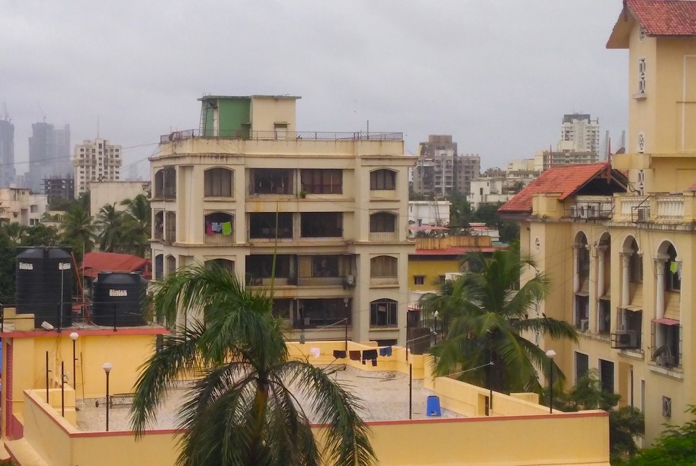 Bandra suburb of Mumbai, India, as seen from the sixth floor of Holy Family Hospital in August 2018 (Wikimedia Commons/Frederick Noronha)