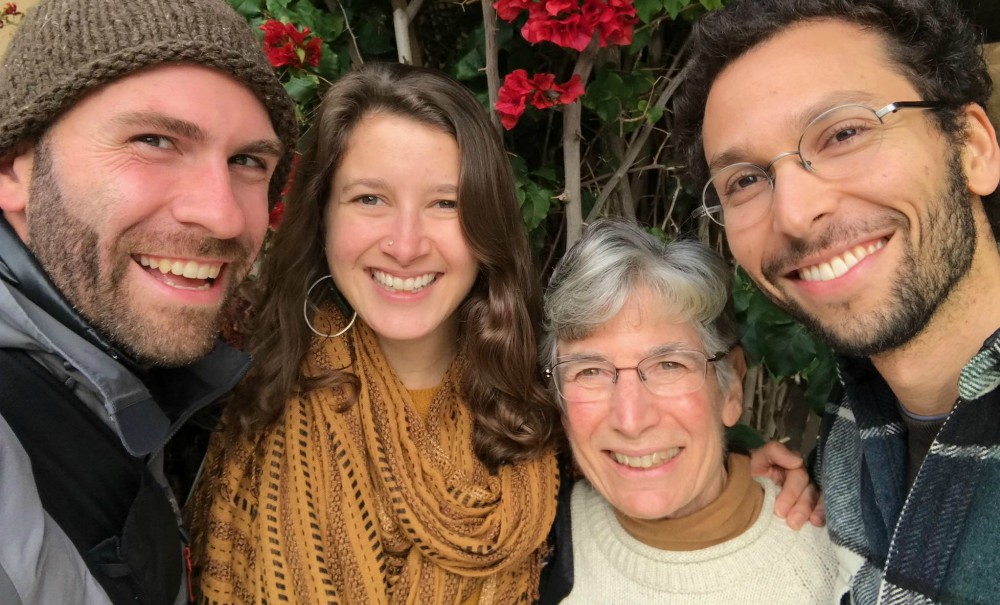 From left: Alan Webb, Sarah Bradley, Dominican Sr. Gloria Jones and Adam Horowitz, part of Nuns and Nones (Provided by Sr. Gloria Jones)