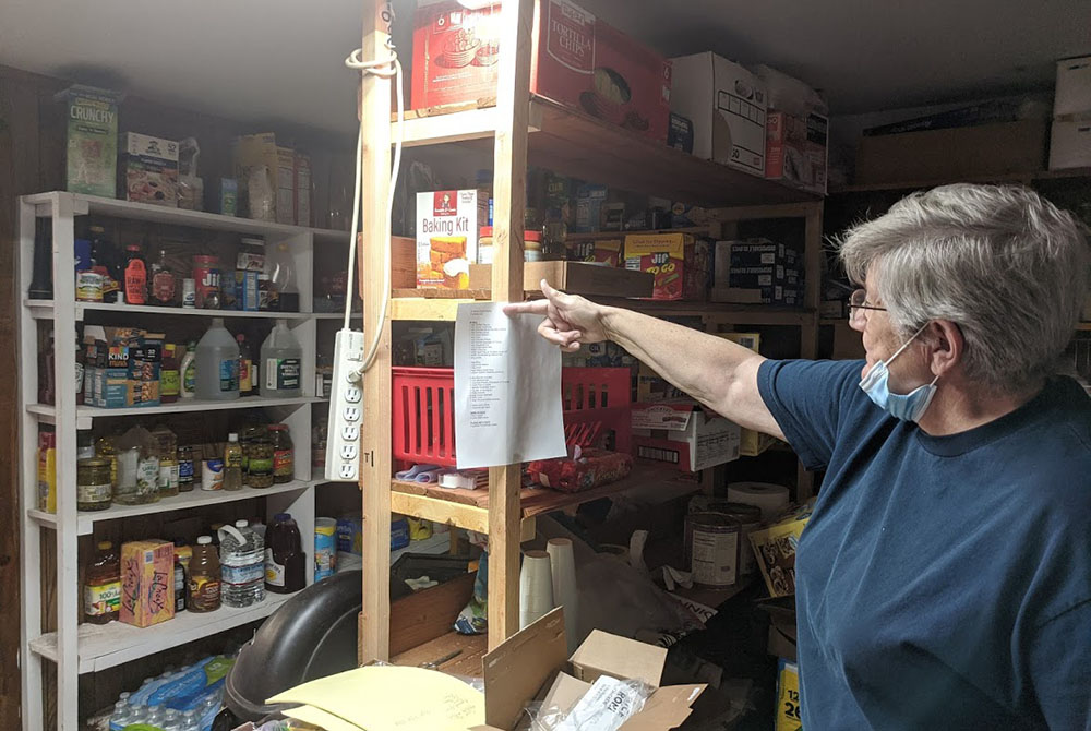 Dominican Sr. Monica Dubois ministers in the small town of Klagetoh, 55 miles south of Chinle, Arizona, with a population of about 200 people. She has provided emergency food and used clothing, and since the pandemic, now delivers drinking water, gives ri