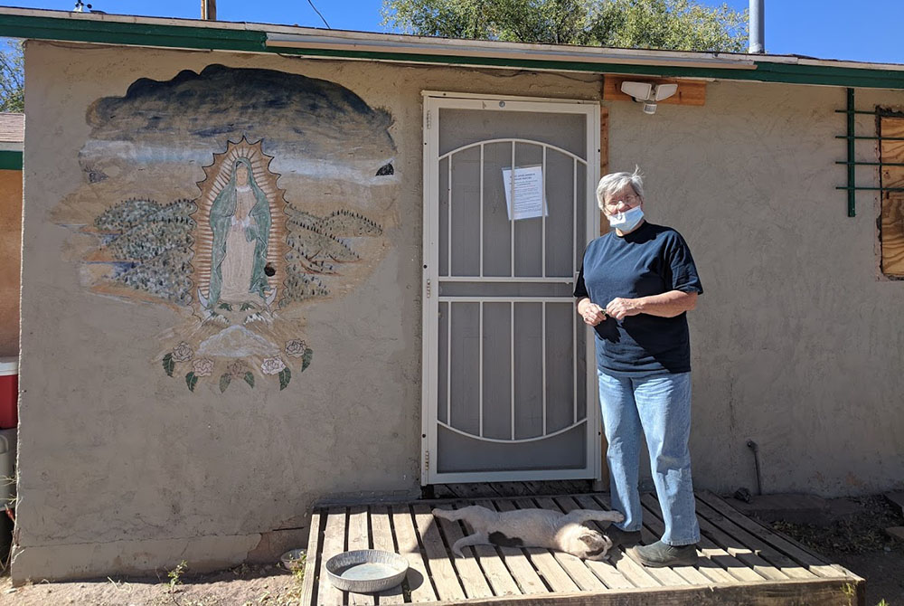 Dominican Sr. Monica Dubois ministers in the small town of Klagetoh, 55 miles south of Chinle, Arizona, with a population of about 200 people. (Peter Tran)